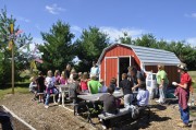 At the Southern Boone Learning Garden, students participate in hands-on lessons that connect food, health and the environment.