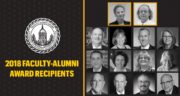 2018 Faculty-Alumni Award Recipients 